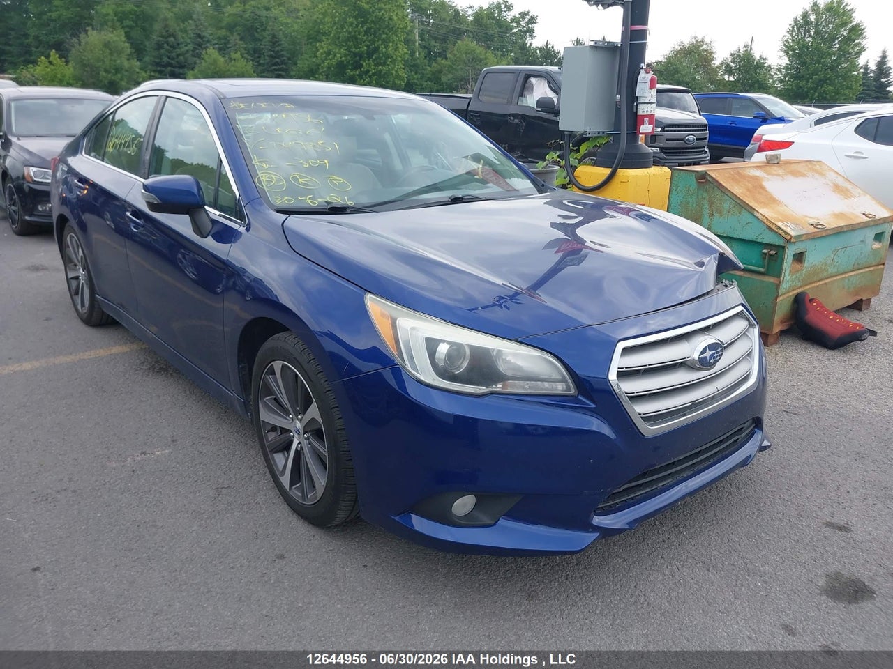 4S3BNCL60G3049851 · 2016 SUBARU LEGACY 2.5I LIMITED