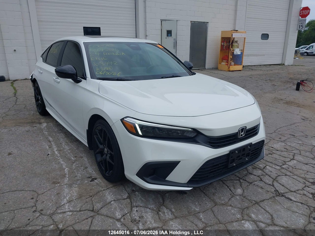 2HGFE2F52RH103442 · 2024 HONDA CIVIC SPORT