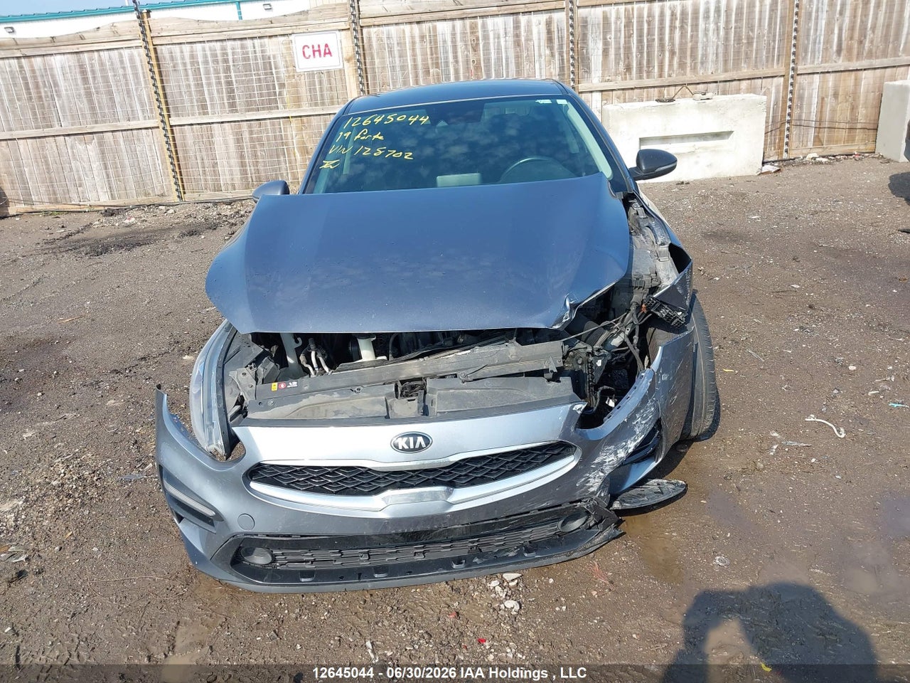 3KPF54AD3KE128702 · 2019 KIA FORTE EX · 6/18