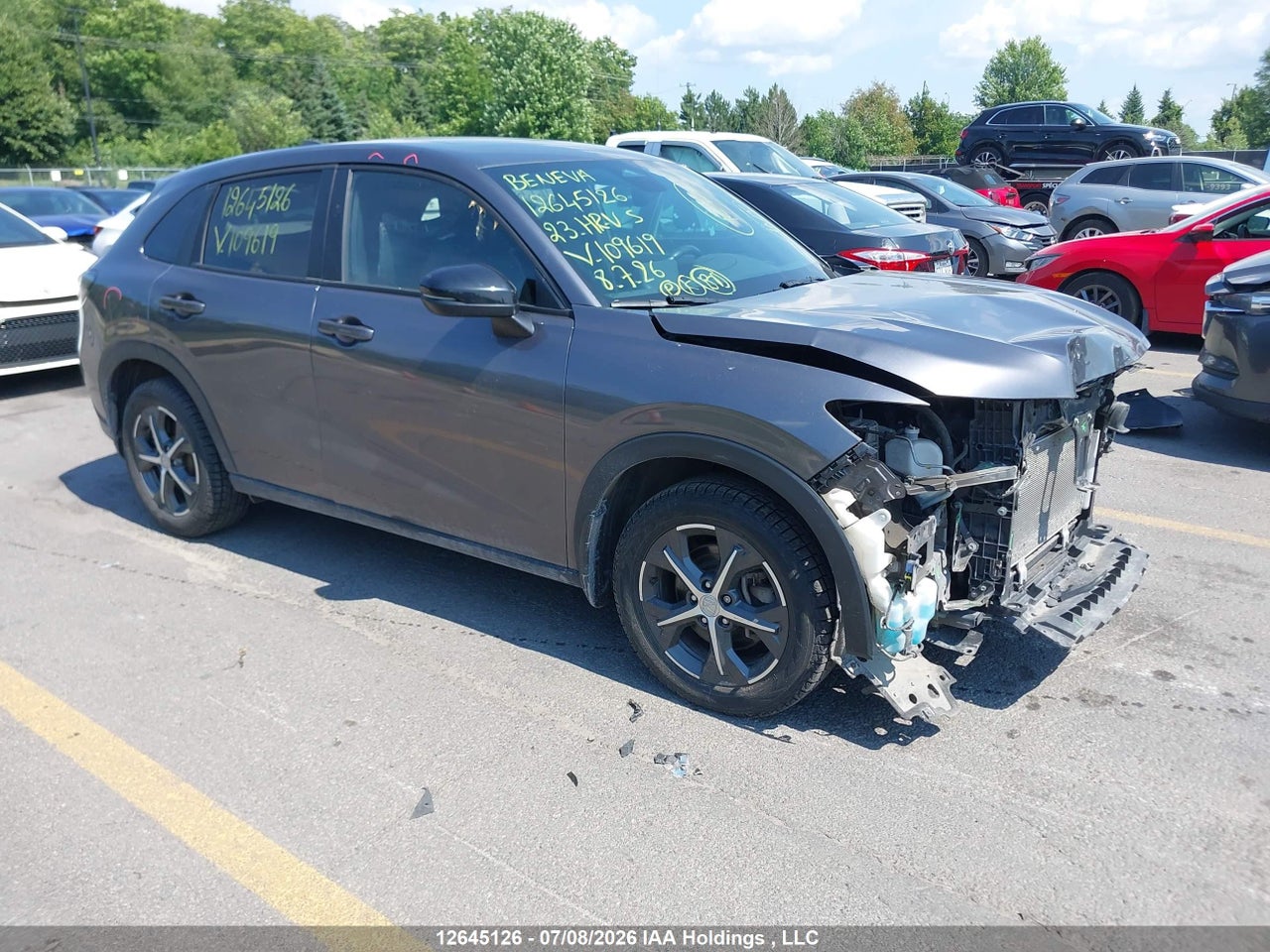 3CZRZ2H54PM109619 · 2023 HONDA HR-V SPORT