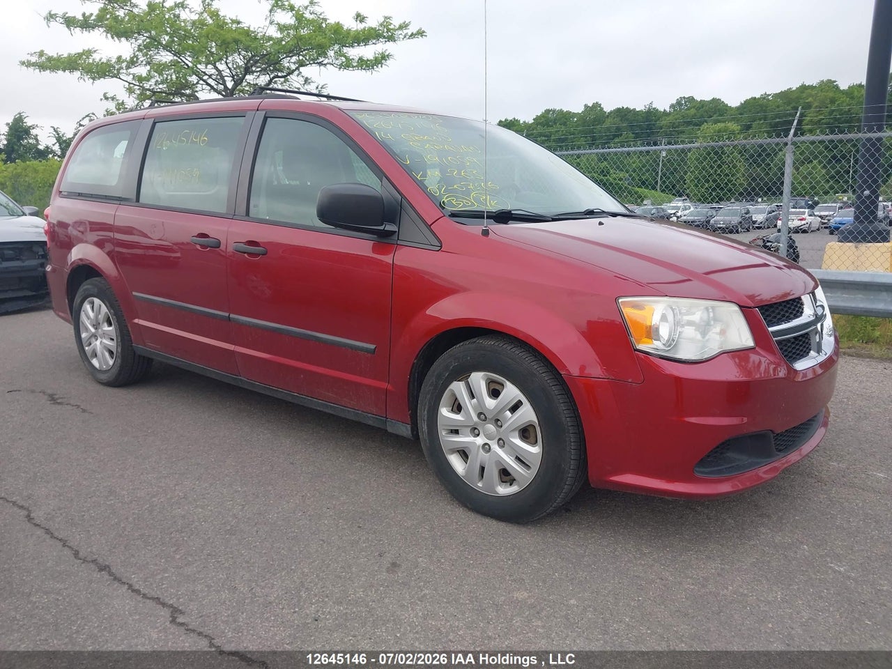 2C4RDGBG4ER191059 · 2014 DODGE GRAND CARAVAN SE/SXT