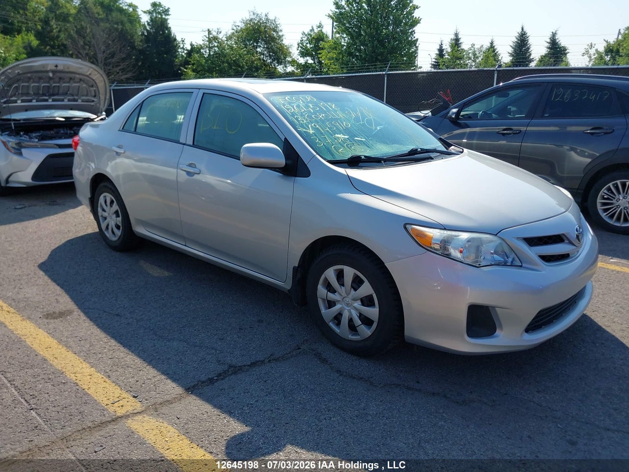 2T1BU4EE0DC945910 · 2013 TOYOTA COROLLA S/LE