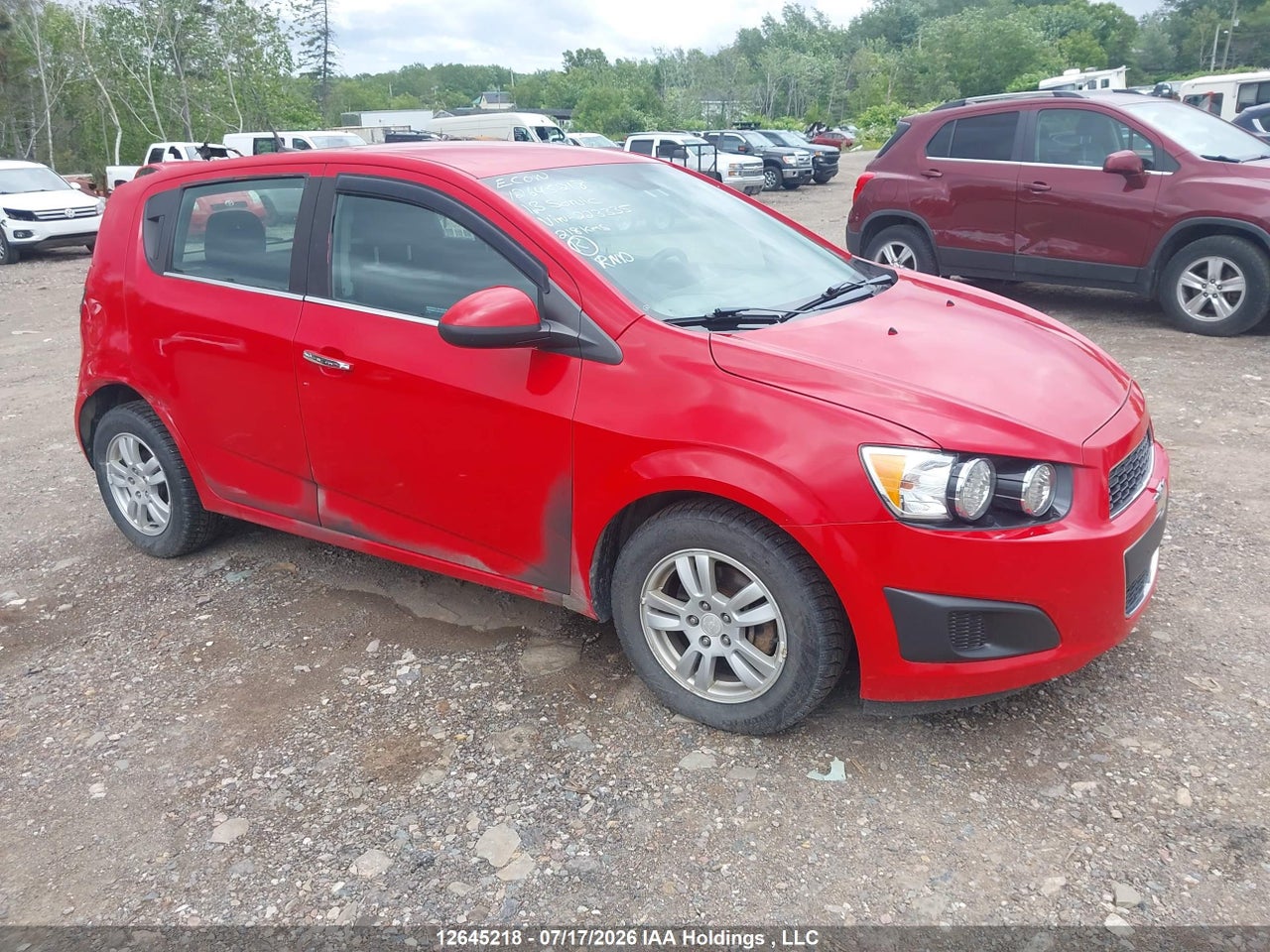 1G1JC6EH9D4223335 · 2013 CHEVROLET SONIC LT AUTO