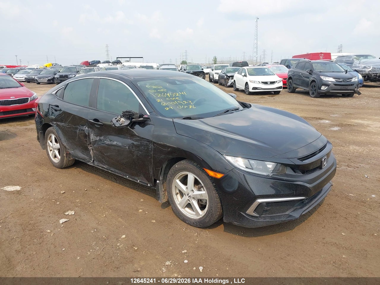 2HGFC2F53MH001923 · 2021 HONDA CIVIC LX