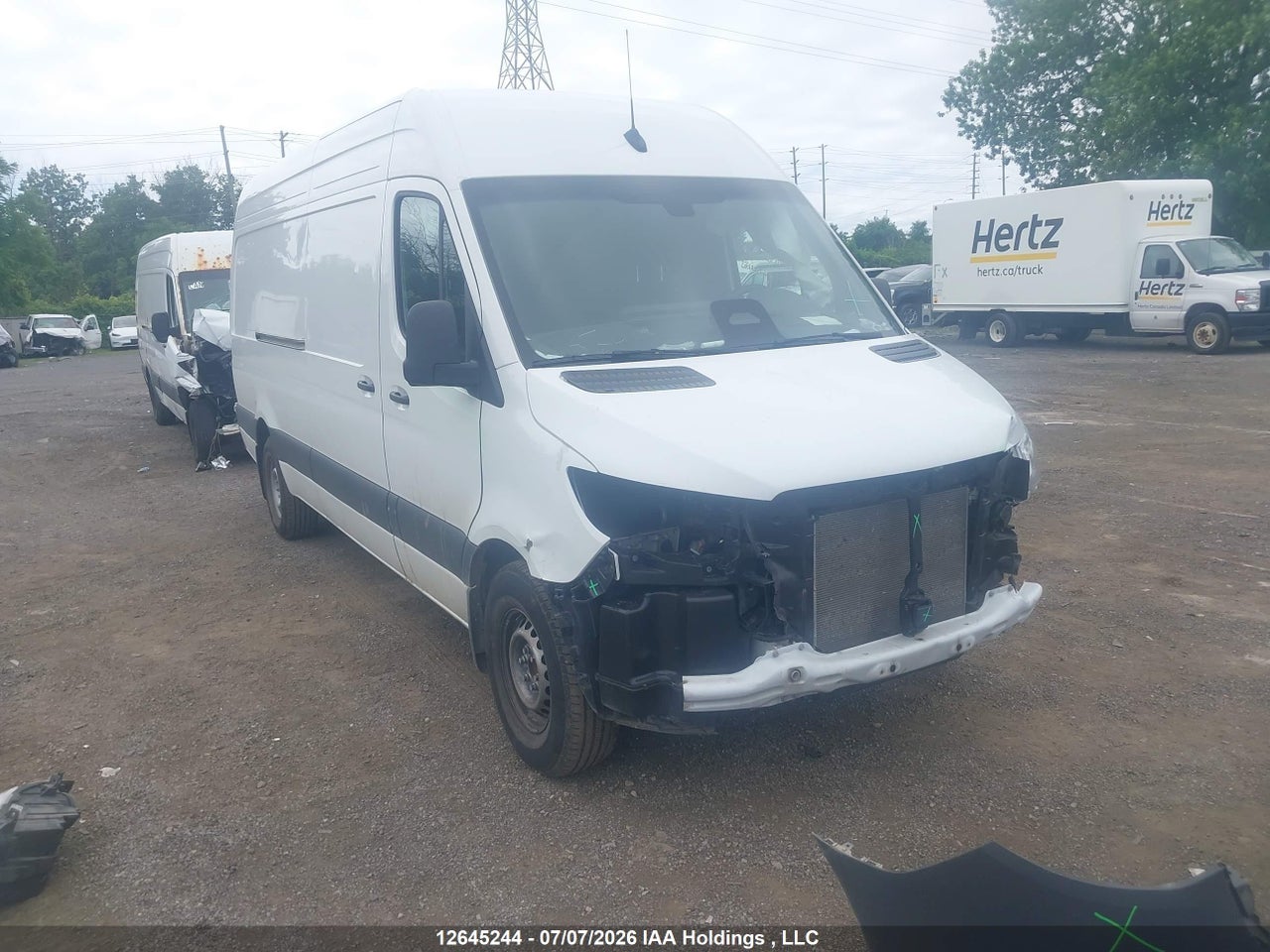 W1Y4KCHY9SP755208 · 2025 MERCEDES BENZ SPRINTER 2500 HIGH ROOF 4-CYL DIESEL