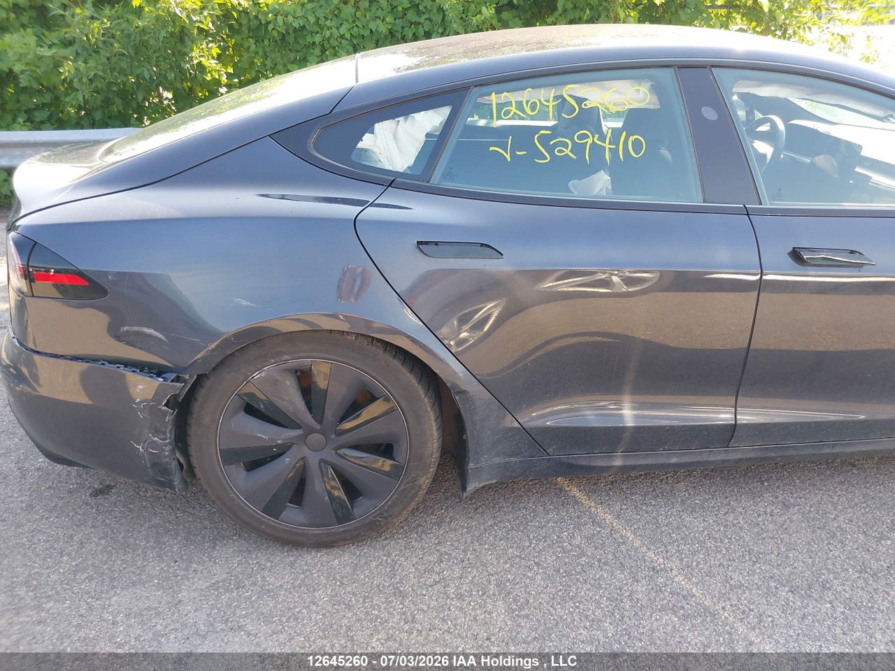 5YJSA1E55PF529410 · 2023 TESLA MODEL S AWD/STANDARD RANGE · 6/20