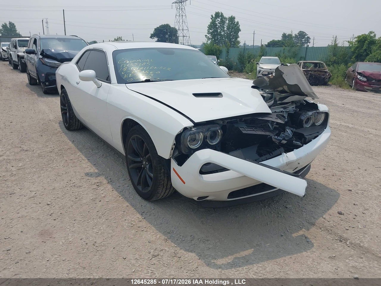 2C3CDZAGXJH296860 · 2018 DODGE CHALLENGER SXT