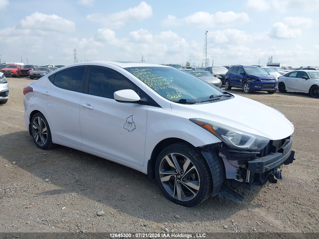 KMHDH4AH3FU286428 · 2015 HYUNDAI ELANTRA SE/SPORT/LIMITED