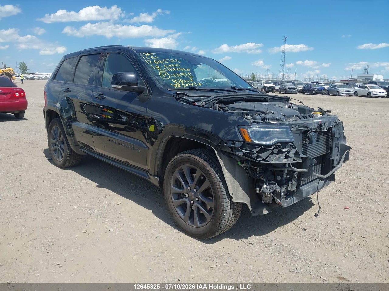 1C4RJFCM4JC411925 · 2018 JEEP GRAND CHEROKEE OVERLAND