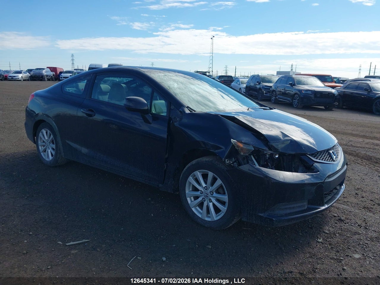2HGFG3B95CH000449 · 2012 HONDA CIVIC EX-L