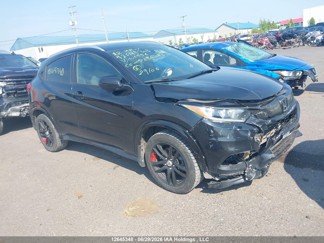 3CZRU6H24NM101156 · 2022 HONDA HR-V SPORT