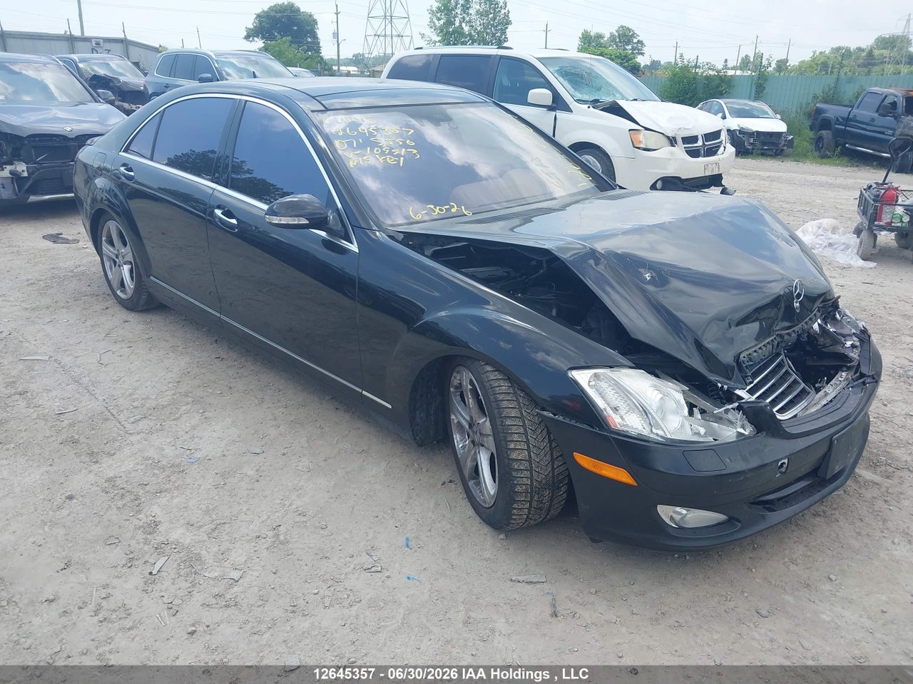 WDDNG86X97A109913 · 2007 MERCEDES BENZ S 550 4MATIC