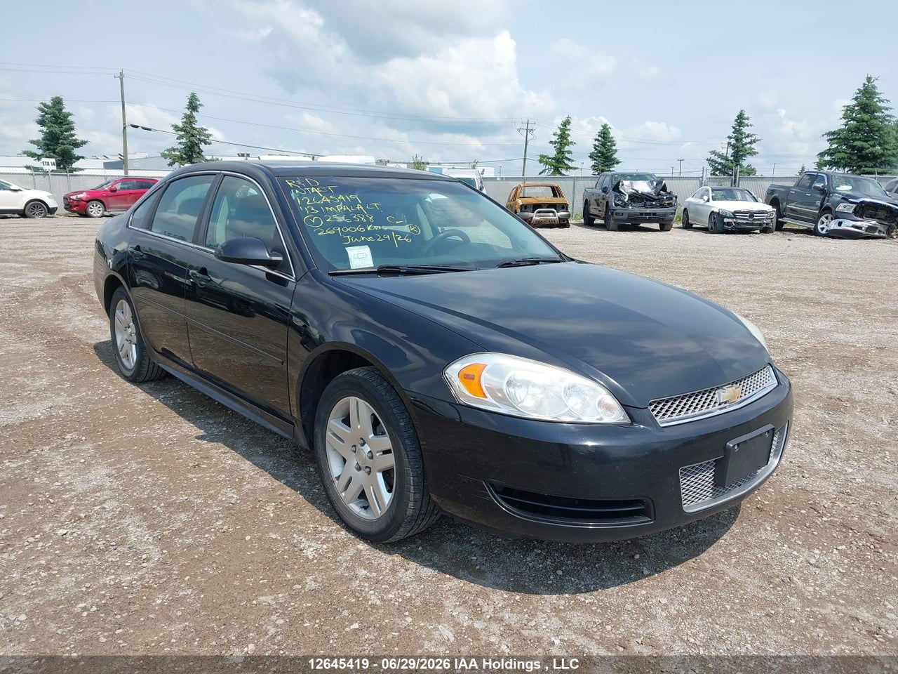 2G1WB5E34D1256388 · 2013 CHEVROLET IMPALA LT