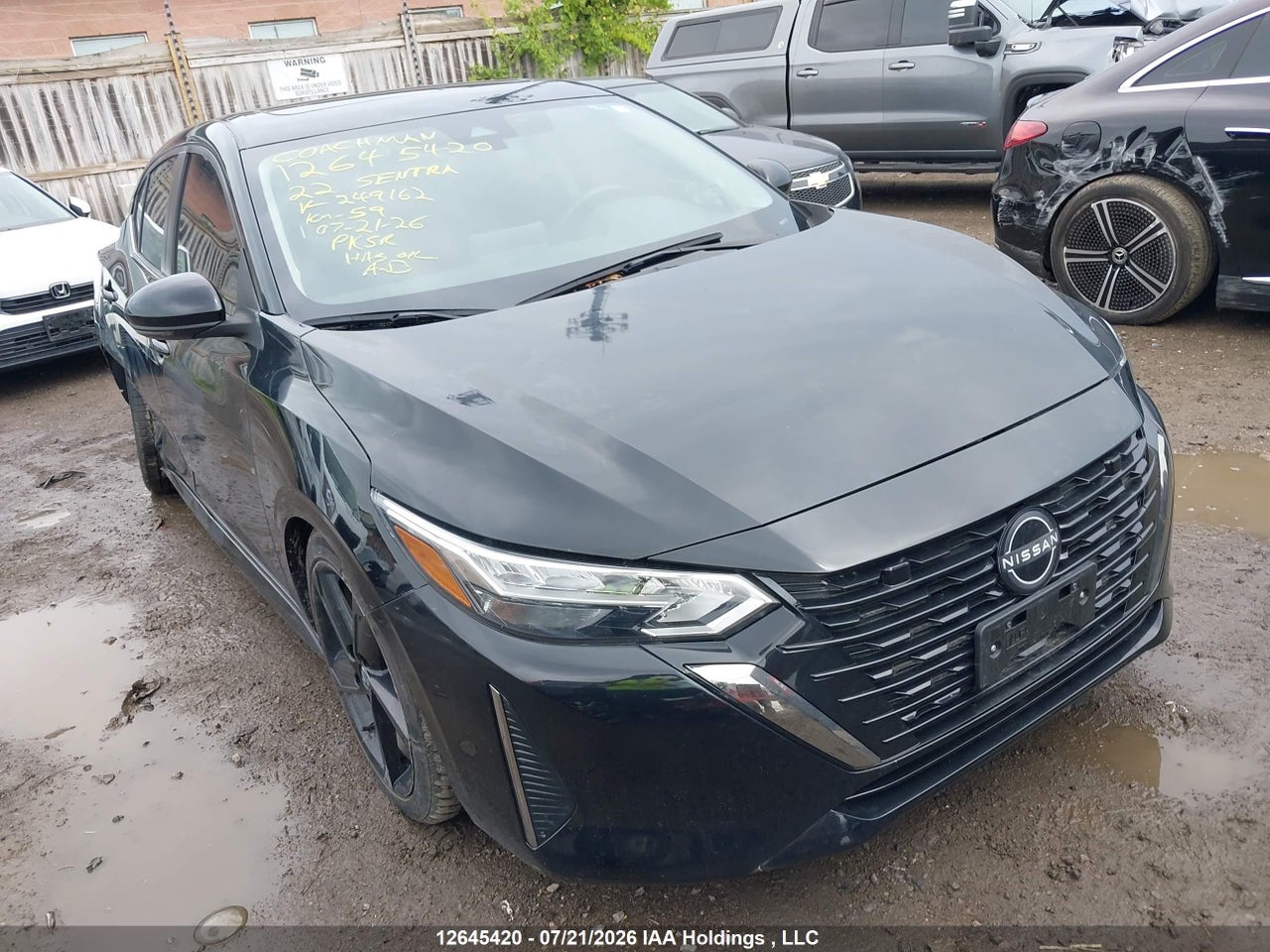 3N1AB8DV4NY249162 · 2022 NISSAN SENTRA SR/SR MIDNIGHT EDITION