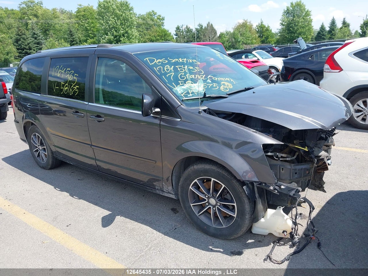 2C4RDGBG9HR581675 · 2017 DODGE GRAND CARAVAN SE