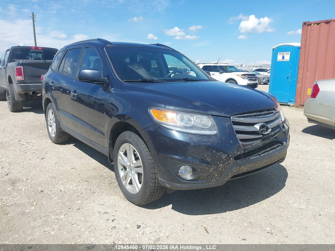 5XYZHDAG0CG155164 · 2012 HYUNDAI SANTA FE SE