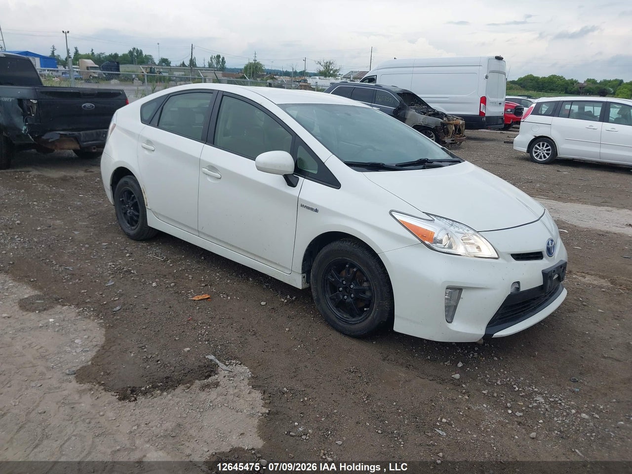 JTDKN3DU7C5492560 · 2012 TOYOTA PRIUS THREE