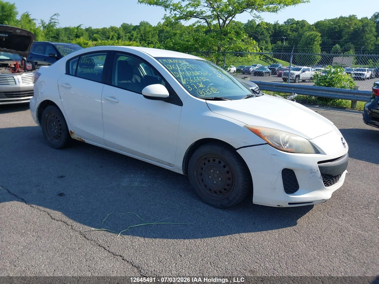 JM1BL1UF4C1566634 · 2012 MAZDA MAZDA3 GX