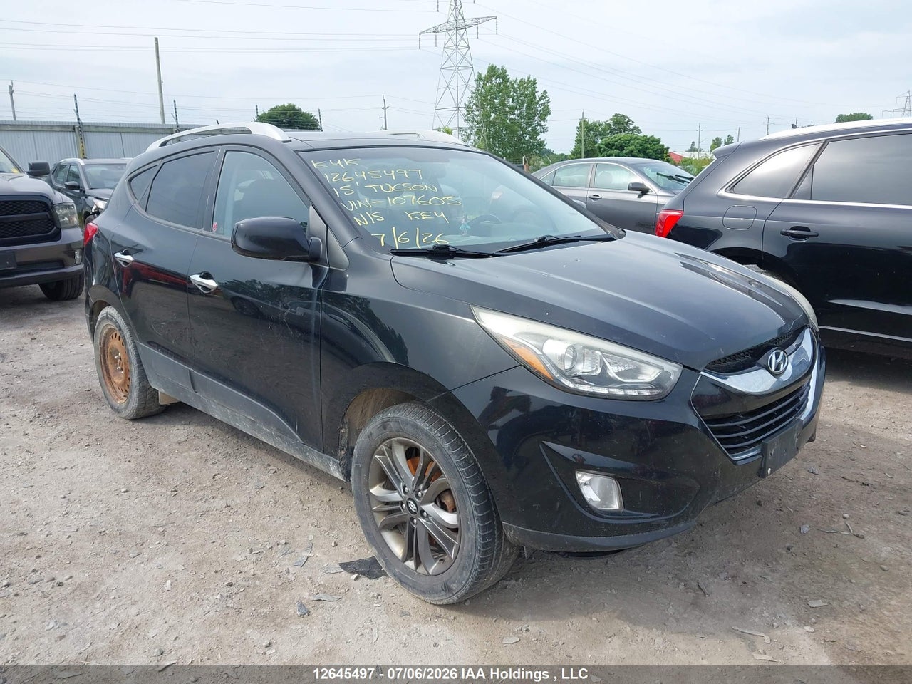 KM8JUCAG4FU107605 · 2015 HYUNDAI TUCSON LIMITED/SE