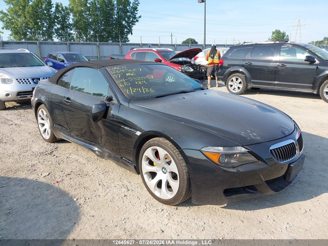 WBSEK93517CS32054 2007 BMW M6