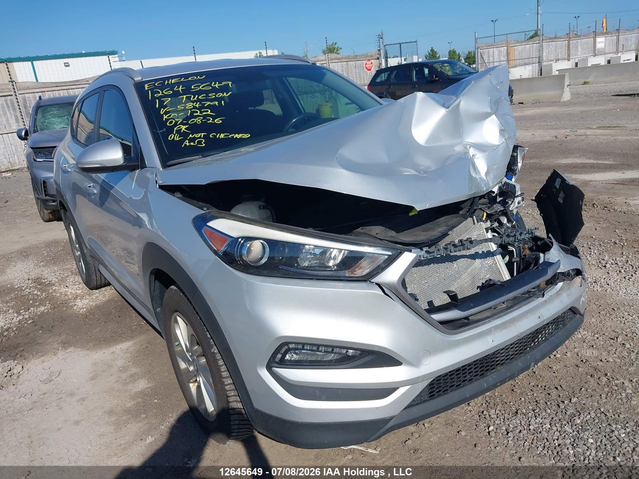 KM8J33A46HU584791 · 2017 HYUNDAI TUCSON LIMITED/SPORT AND ECO/SE