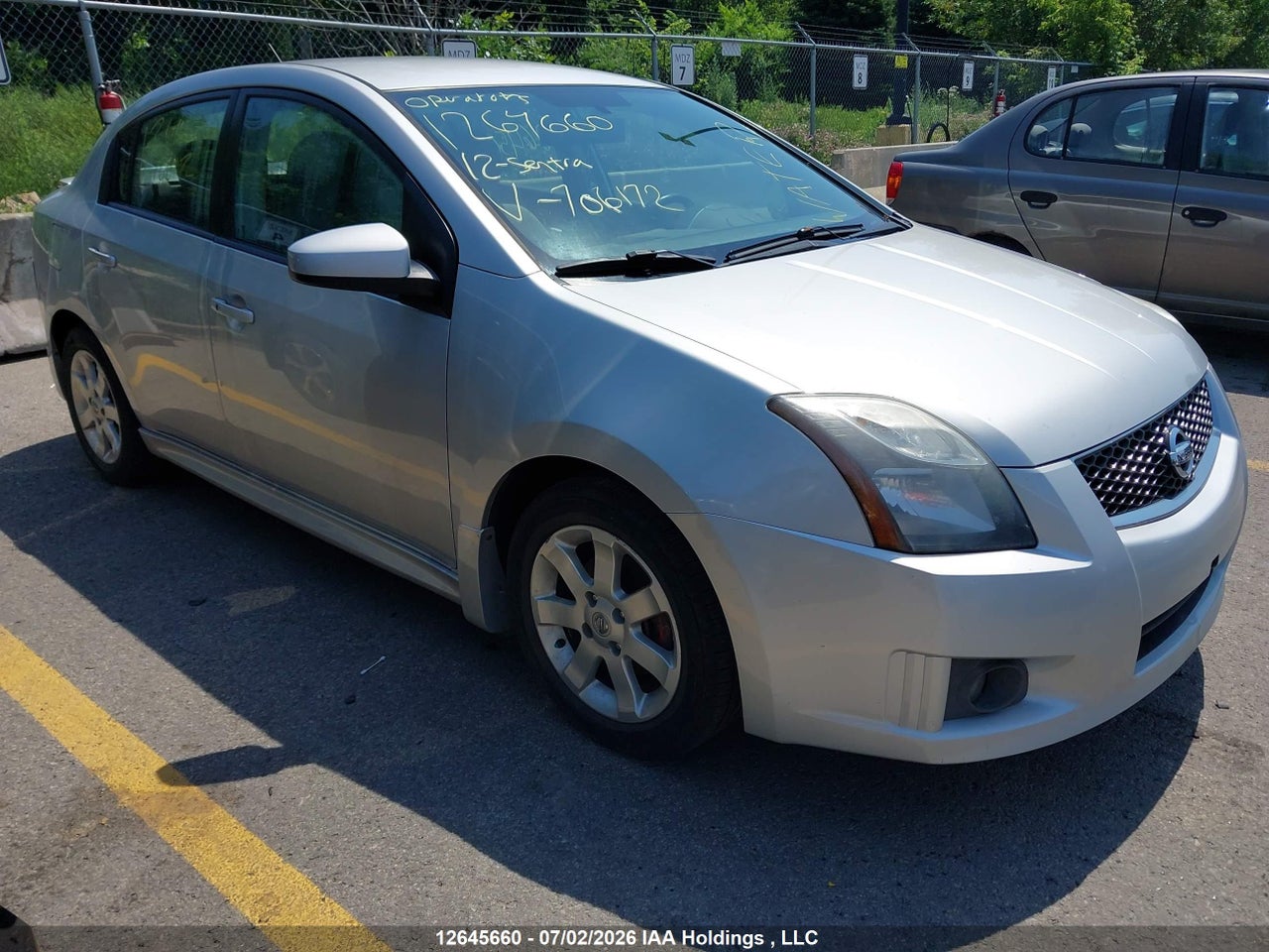 3N1AB6AP8CL706172 · 2012 NISSAN SENTRA 2.0 S