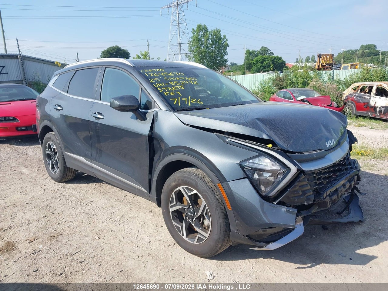 KNDPUCDF7S7352442 · 2025 KIA Sportage LX