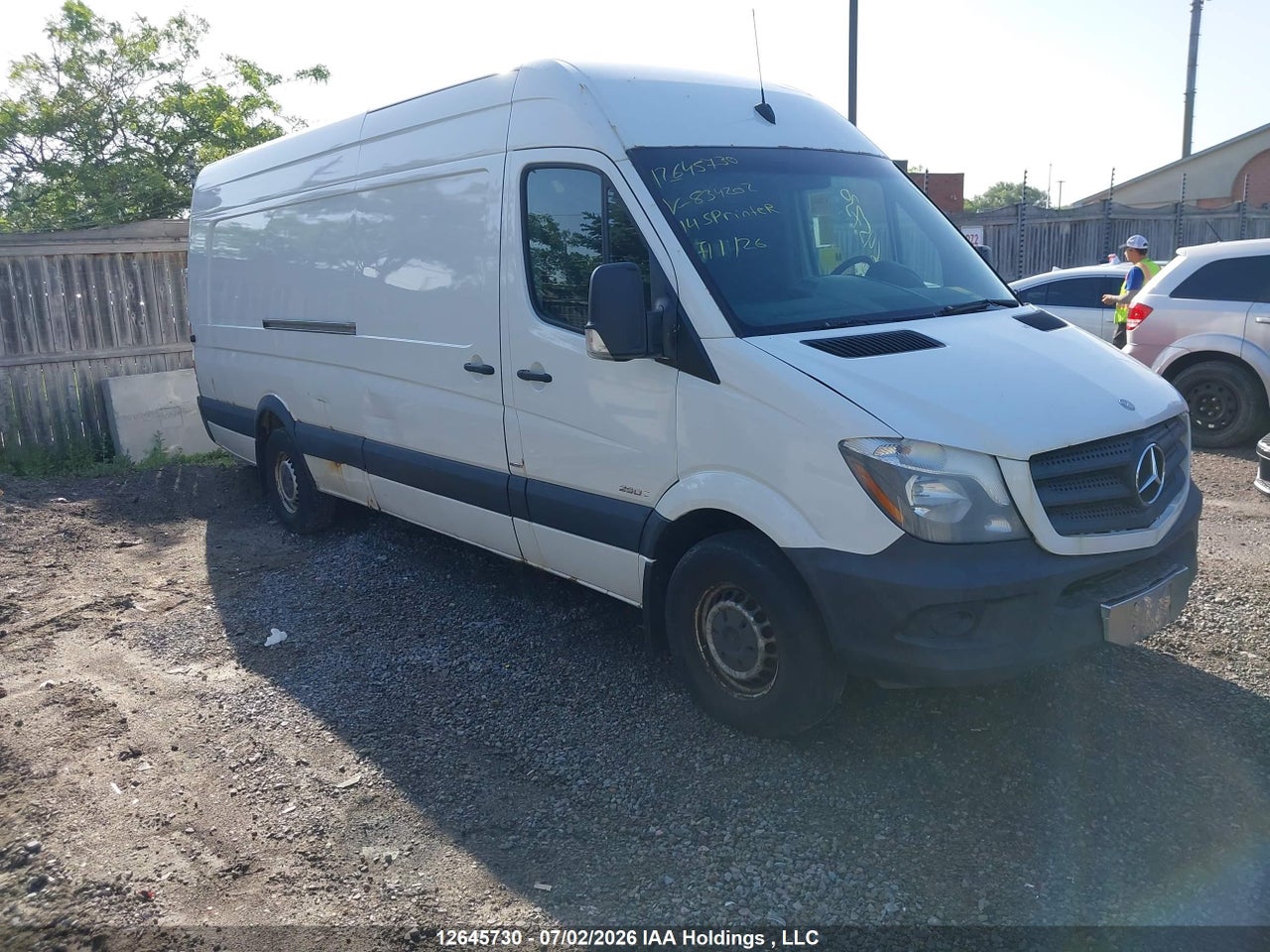 WD3BE8DC3E5834202 · 2014 MERCEDES BENZ SPRINTER 2500