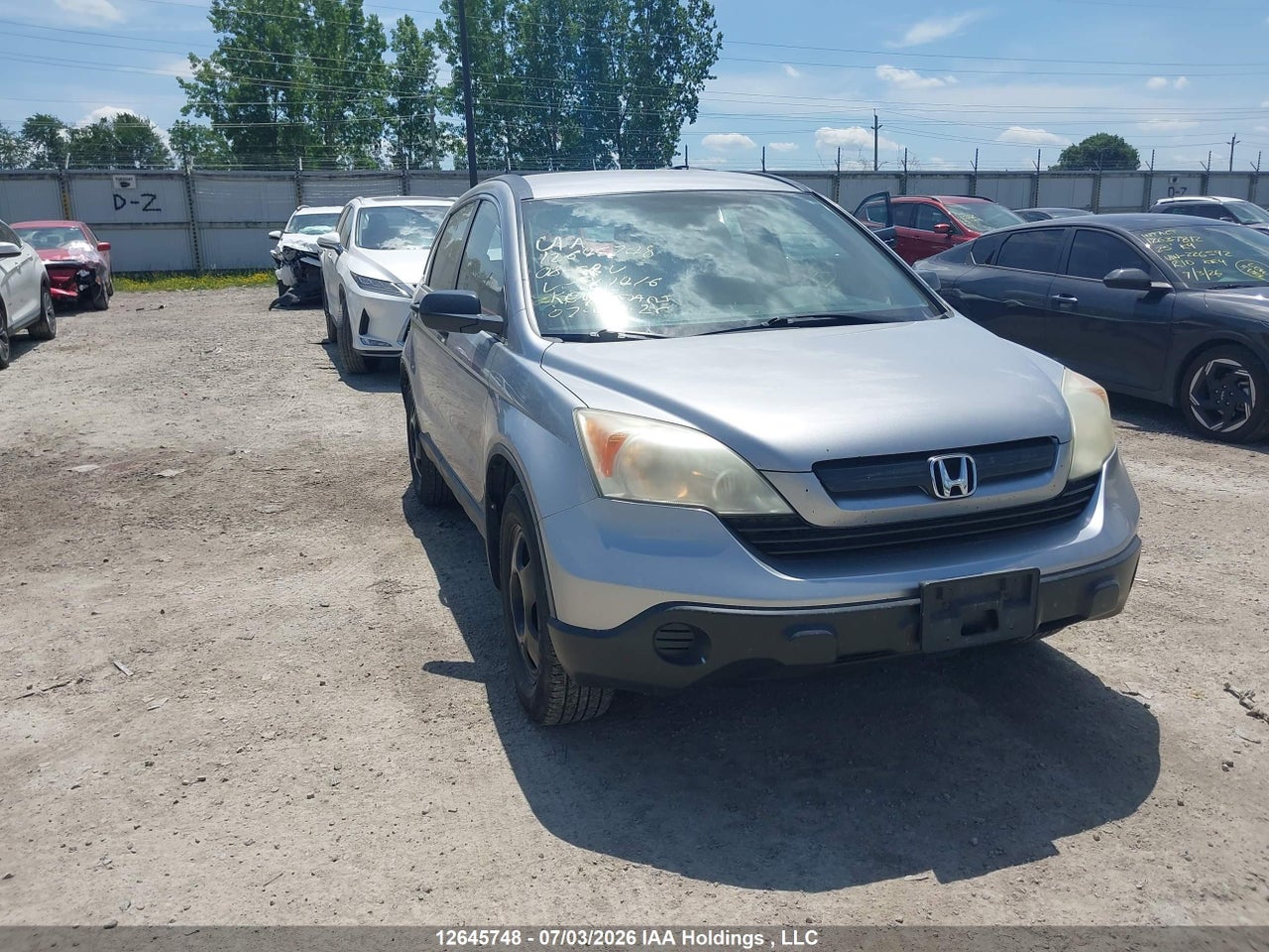 5J6RE48348L811416 · 2008 HONDA CR-V LX