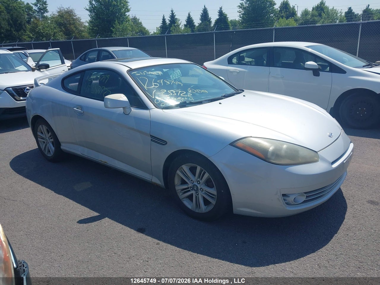 KMHHM65D17U253722 · 2007 HYUNDAI TIBURON GS