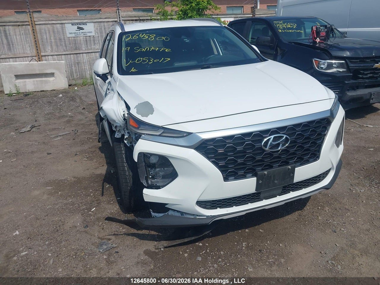 5NMS2CAD4KH053017 · 2019 HYUNDAI SANTA FE SE