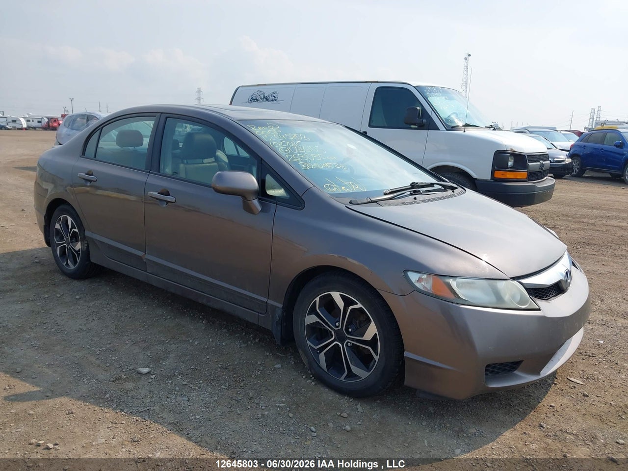 2HGFA1F09AH036109 · 2010 HONDA CIVIC EXL