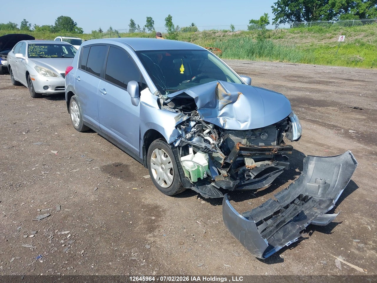 3N1BC1CP7CL377160 · 2012 NISSAN VERSA 1.8 S