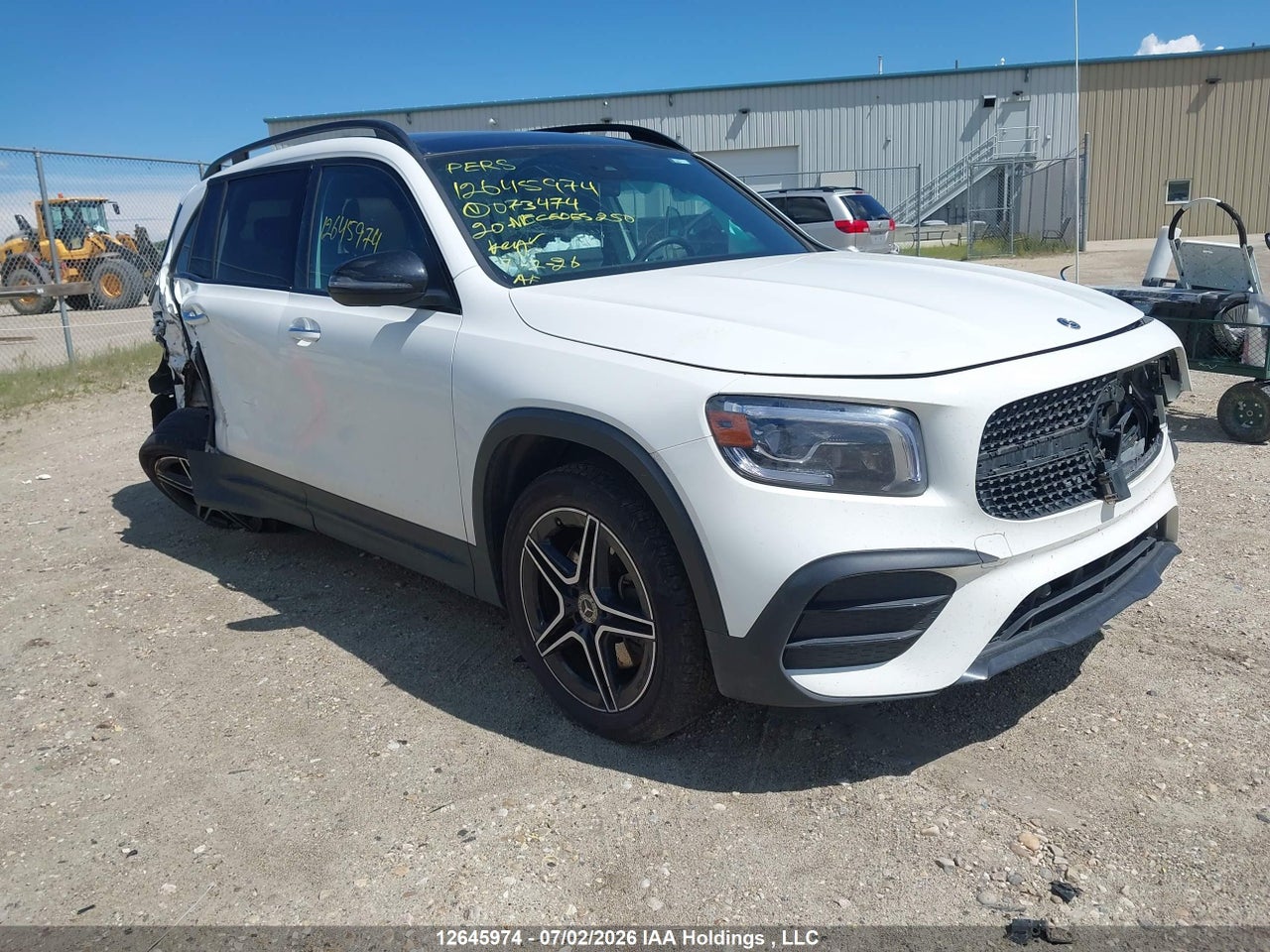 W1N4M4HB5LW073474 · 2020 MERCEDES BENZ GLB 250 4MATIC