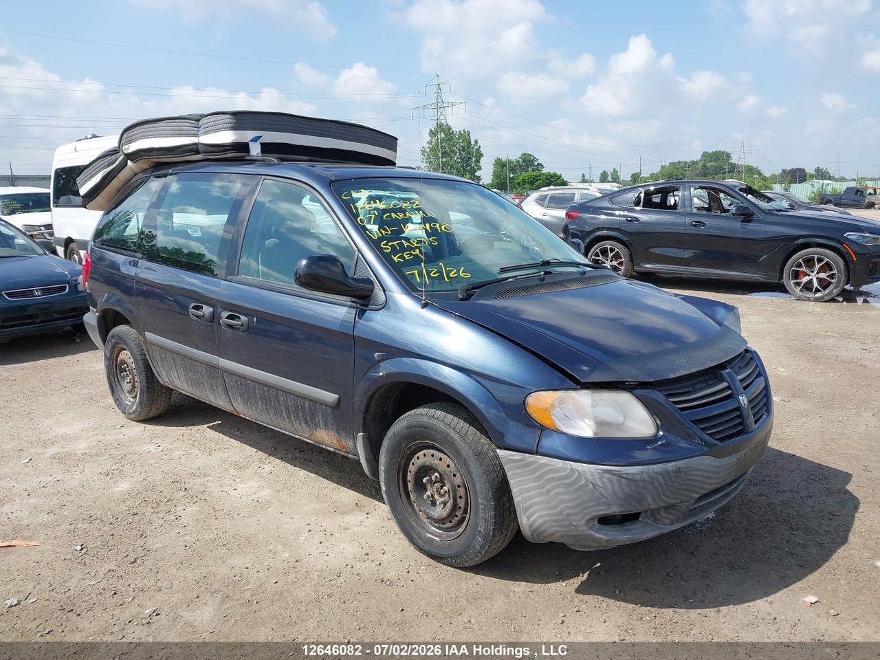 2007 DODGE CARAVAN SE