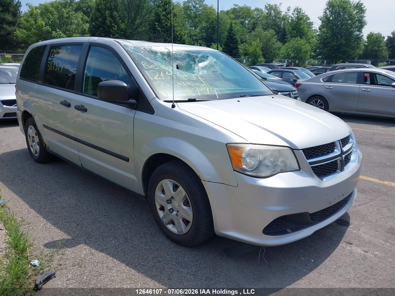 2C4RDGBGXCR387374 · 2012 DODGE GRAND CARAVAN SE/SXT