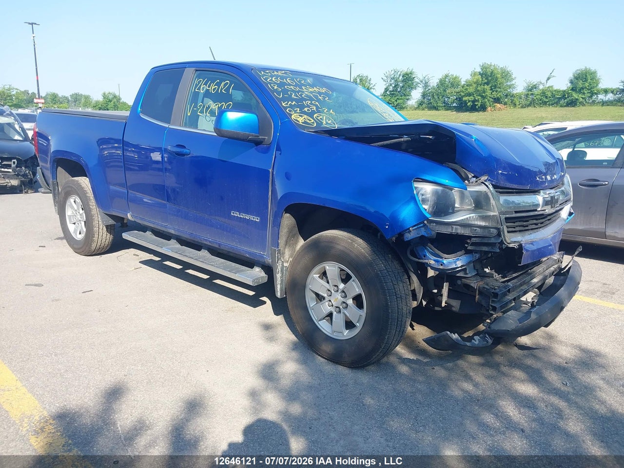 1GCHSBEN0J1212972 · 2018 CHEVROLET COLORADO WT