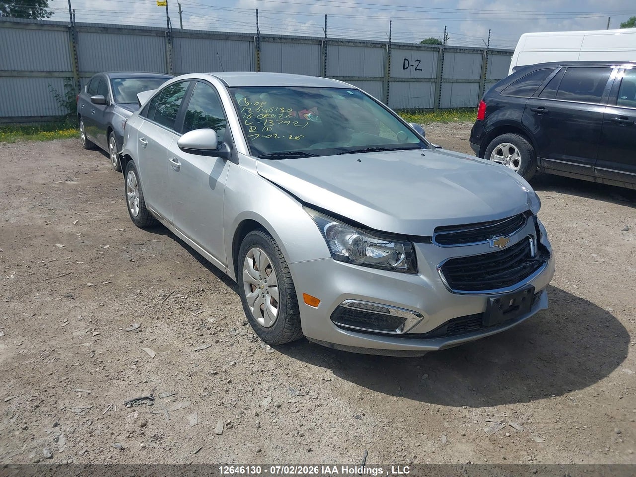 1G1PE5SB6G7137921 · 2016 CHEVROLET CRUZE LIMITED LT