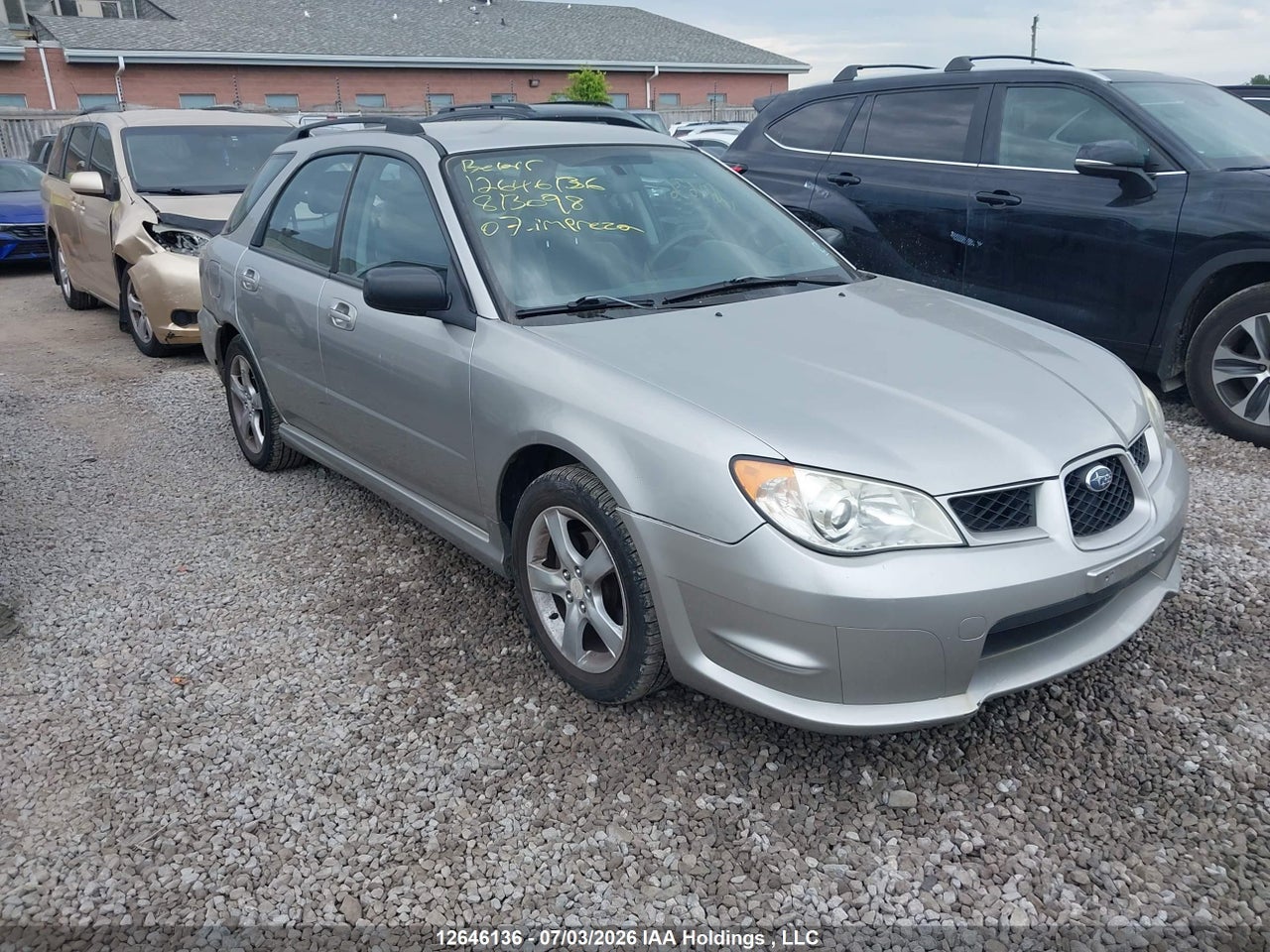 JF1GG61667H813098 · 2007 SUBARU IMPREZA