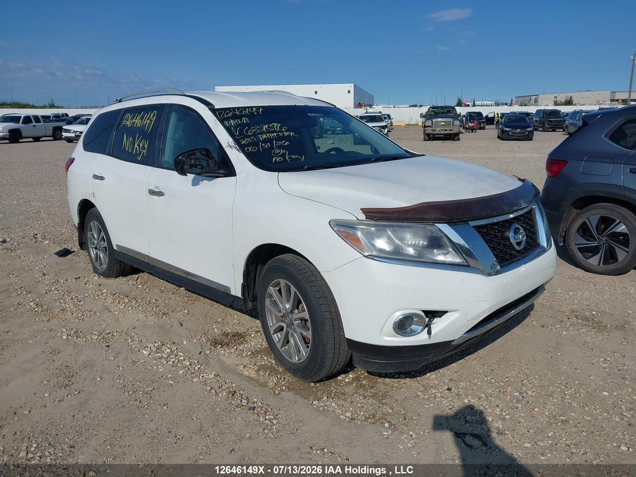 5N1AR2MM5DC637596 · 2013 NISSAN PATHFINDER PLATINUM/S/SL/SV