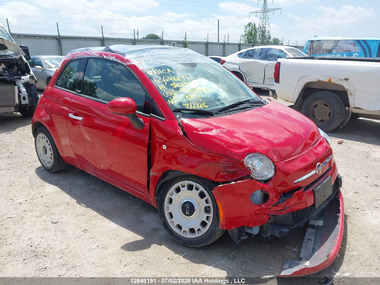 2014 FIAT 500 POP
