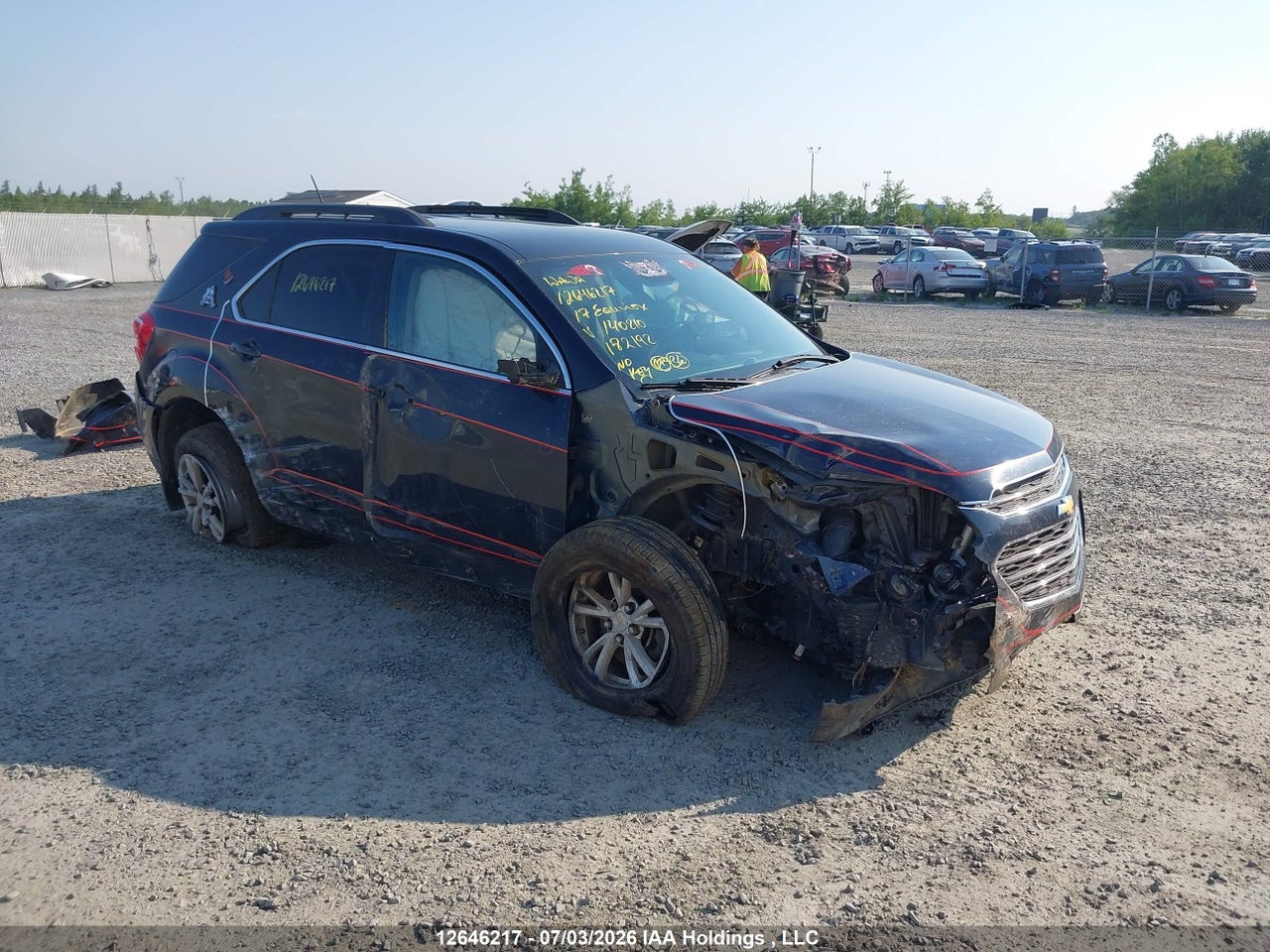 2GNFLFEK6H6140210 · 2017 CHEVROLET EQUINOX 1LT