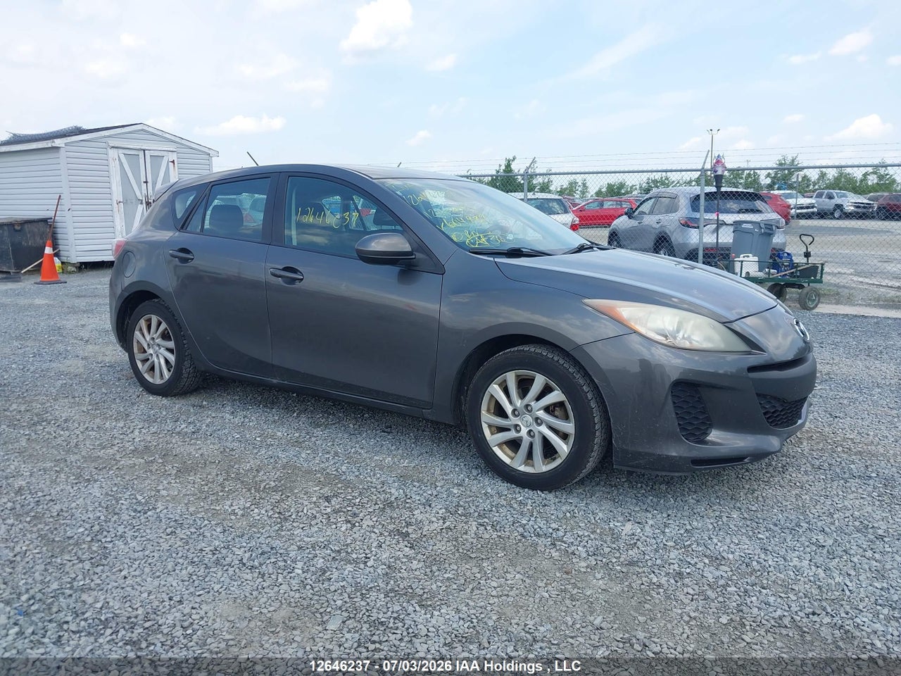 JM1BL1KF1C1604937 · 2012 MAZDA MAZDA3 GX