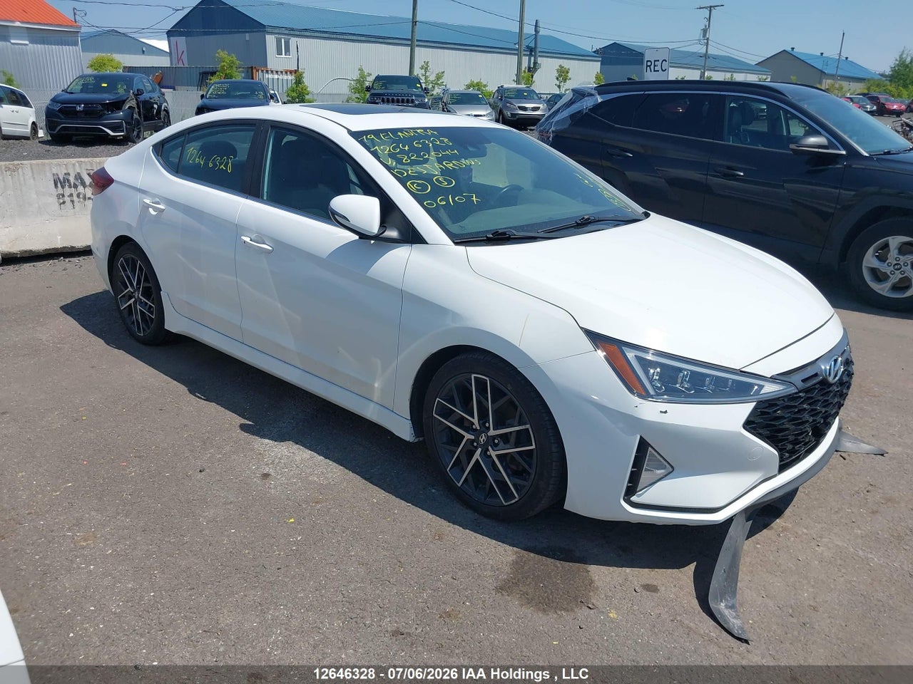 KMHD04LB1KU822044 · 2019 HYUNDAI ELANTRA SPORT