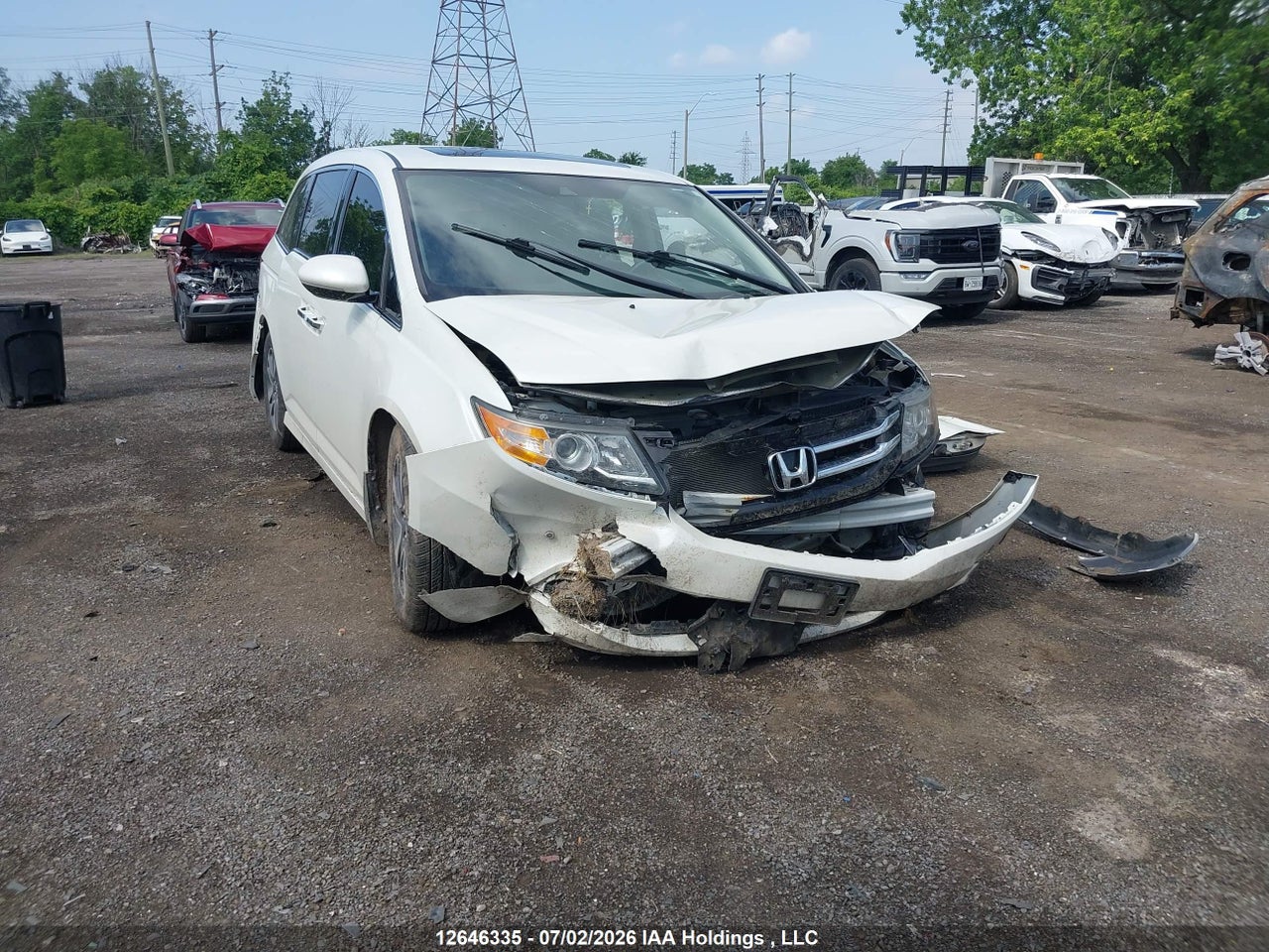 5FNRL5H91HB504066 · 2017 HONDA ODYSSEY TOURING