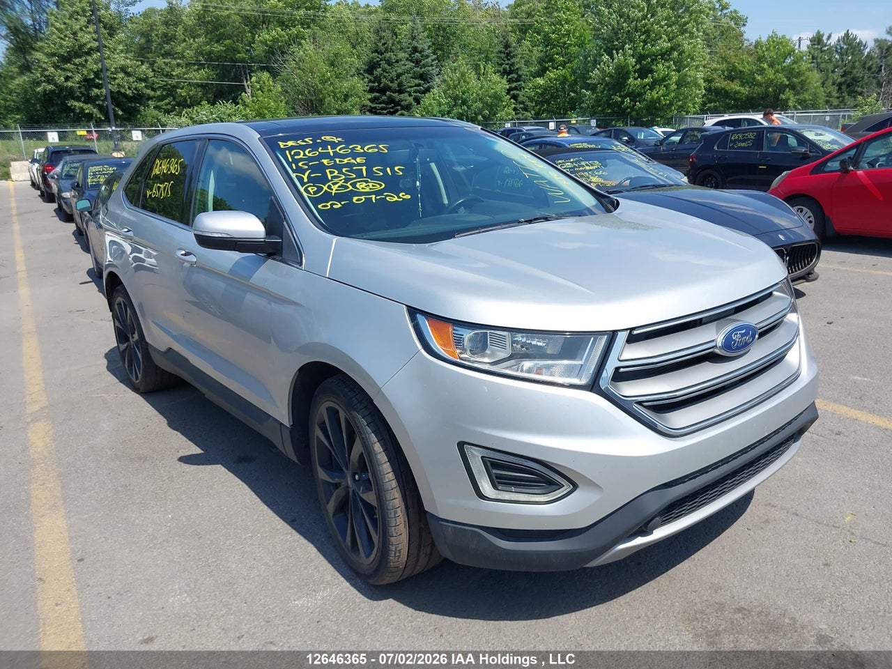 2FMTK3G84FBB57515 · 2015 FORD EDGE SE