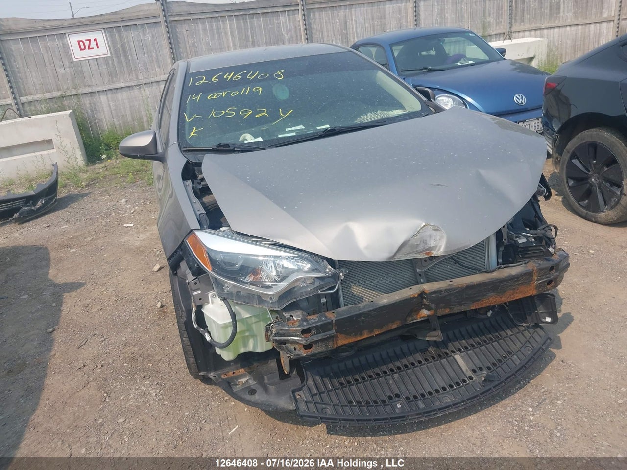 2014 TOYOTA COROLLA LE