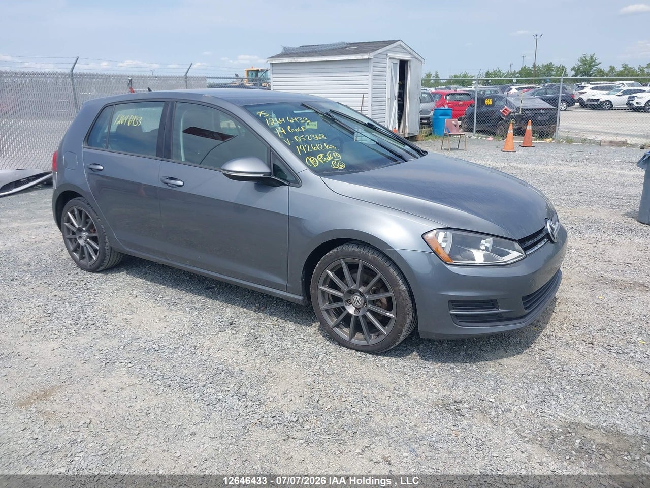 3VW217AUXHM052368 · 2017 VOLKSWAGEN GOLF 1.8 TSI COMFORTLINE/1.8 TSI HIGHLINE/1.8 TSI TRENDLINE