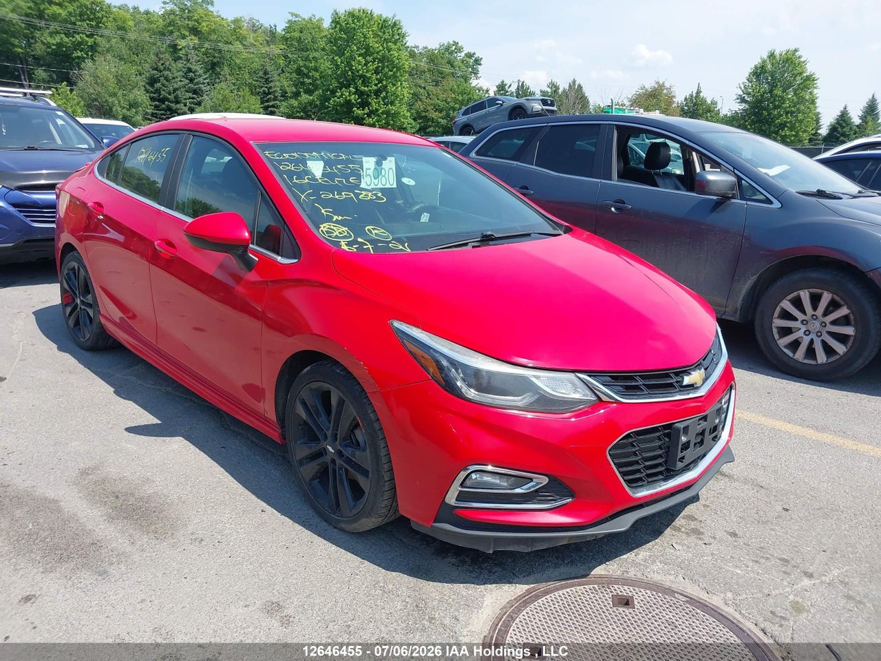 1G1BD5SM8G7269383 · 2016 CHEVROLET CRUZE LT MANUAL