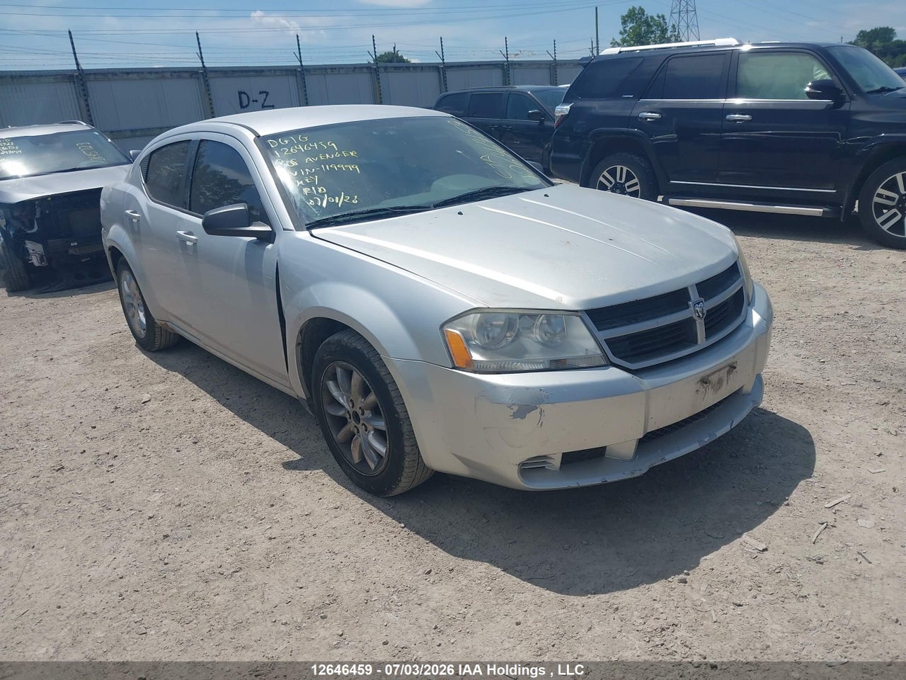 2008 DODGE AVENGER SE
